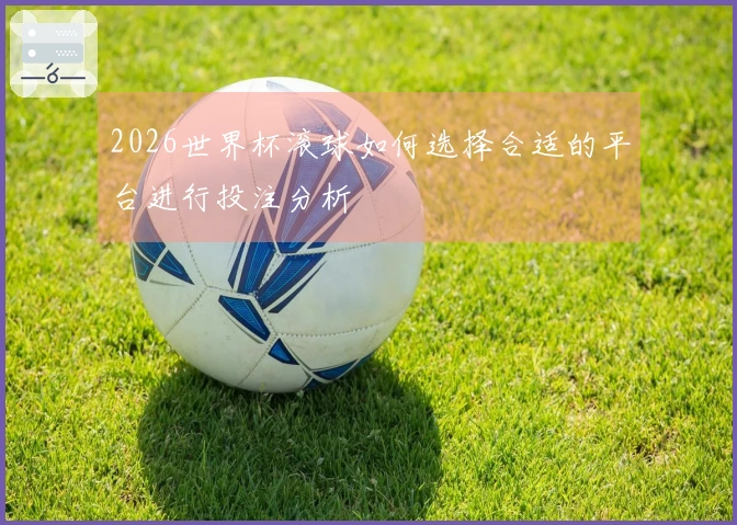 2026世界杯滚球如何选择合适的平台进行投注分析
