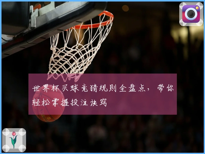 世界杯买球竞猜规则全盘点，带你轻松掌握投注诀窍