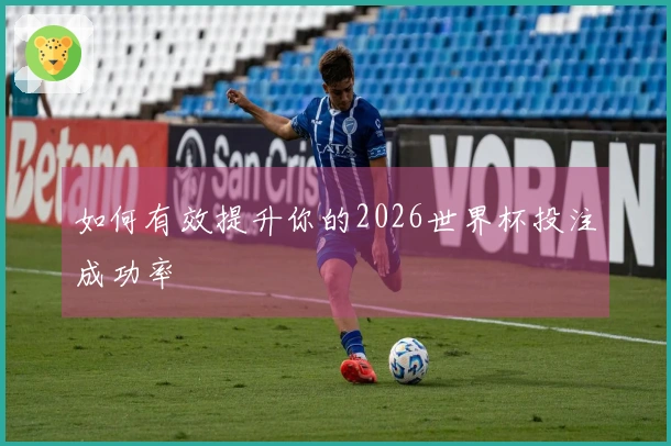如何有效提升你的2026世界杯投注成功率